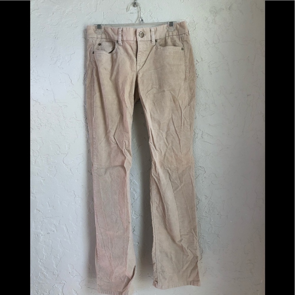 Tan corduroy jeans